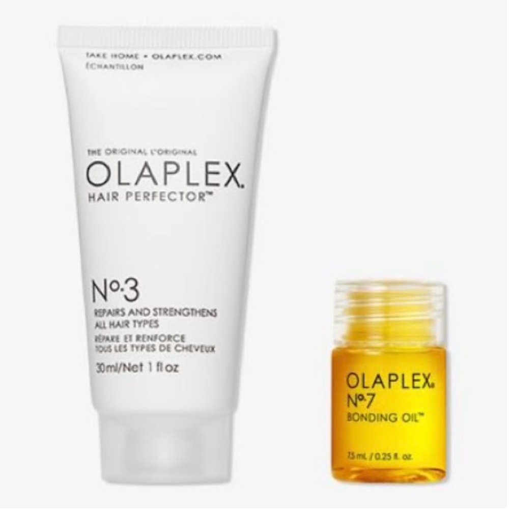 OLAPLEX Birthday Bestsellers Set with White and Gold Accents
